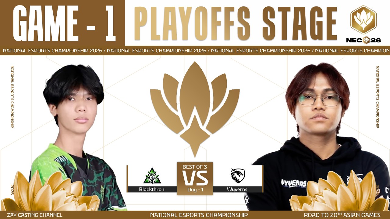 [Game - 1] Blackthorn vs Wyverns | MESL NEC 2026