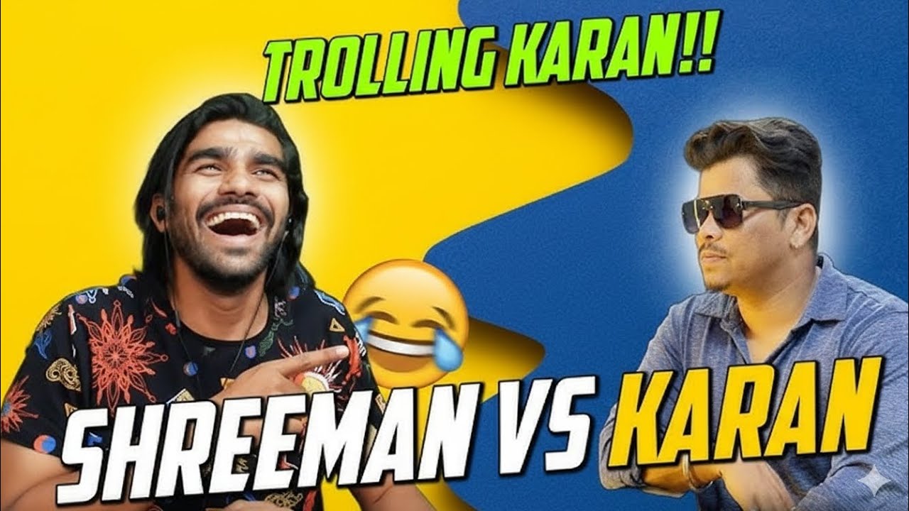 Finally Raag Nikaal Diya! 😂| Shreeman vs karnu455!