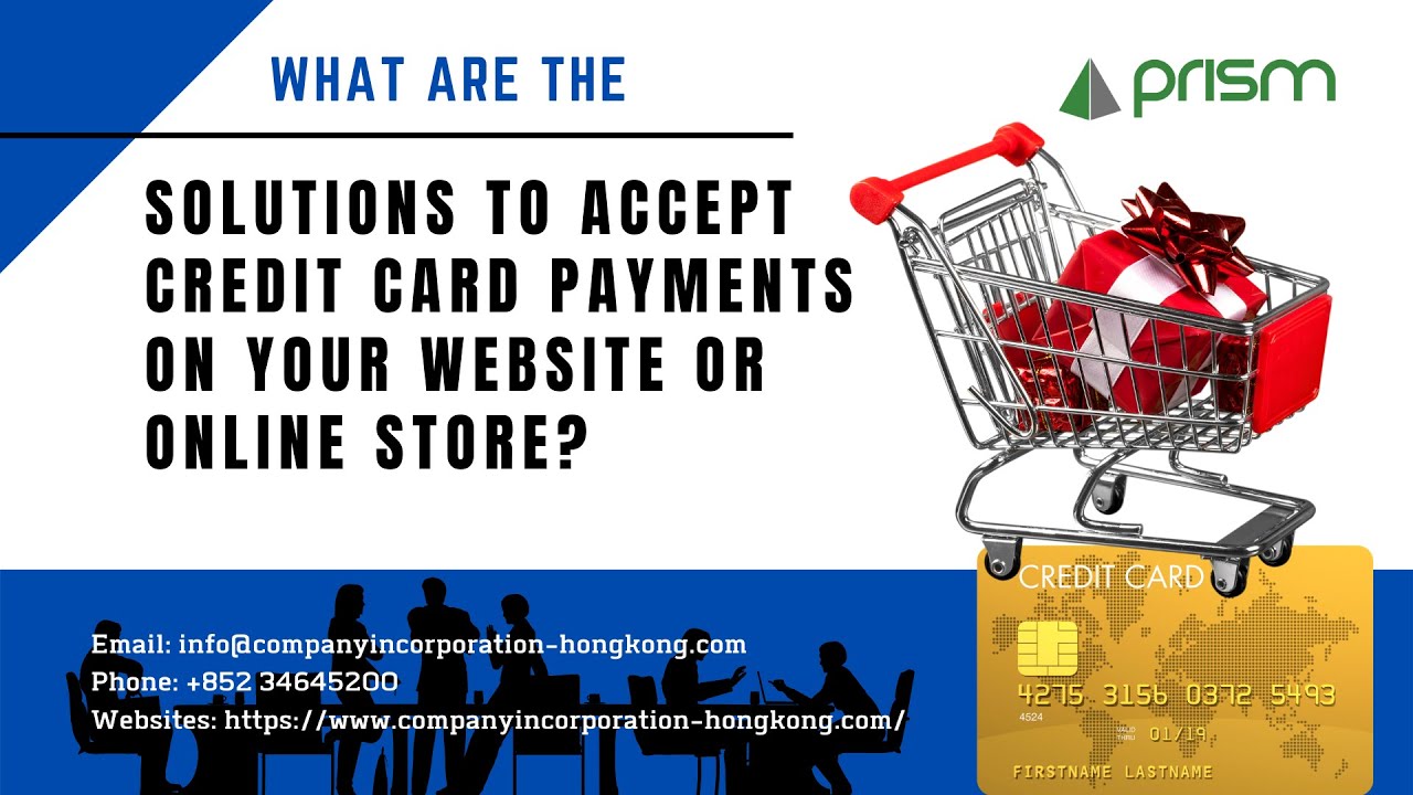 Accept Credit Card Payments on Your Website (or Online Store) | 3 Solutions