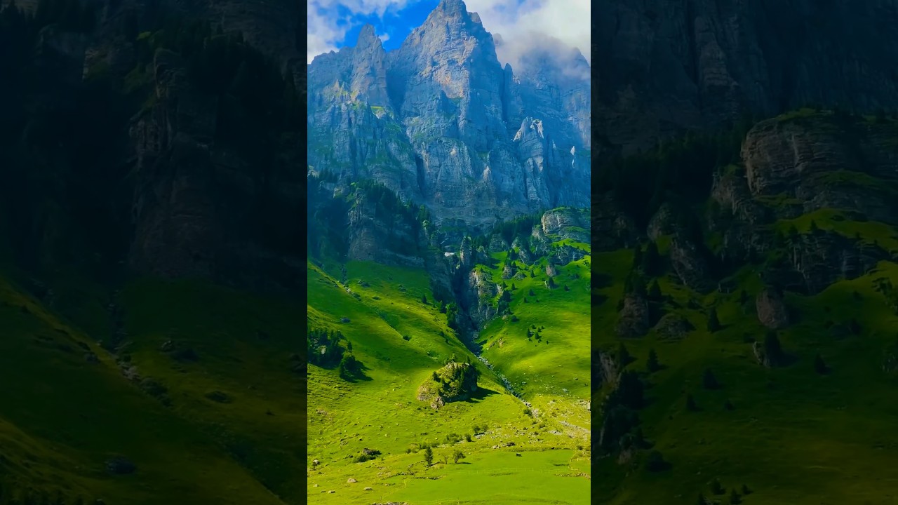 Home of Heidi 🇨🇭 Switzerland #alpinebeauty
