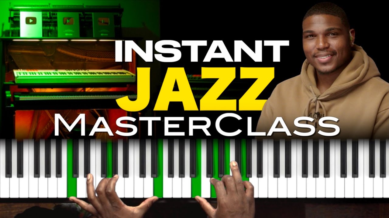 Играйте джазовые фортепианные фразы, гаммы и упражнения INSTANT для начинающих и продвинутых