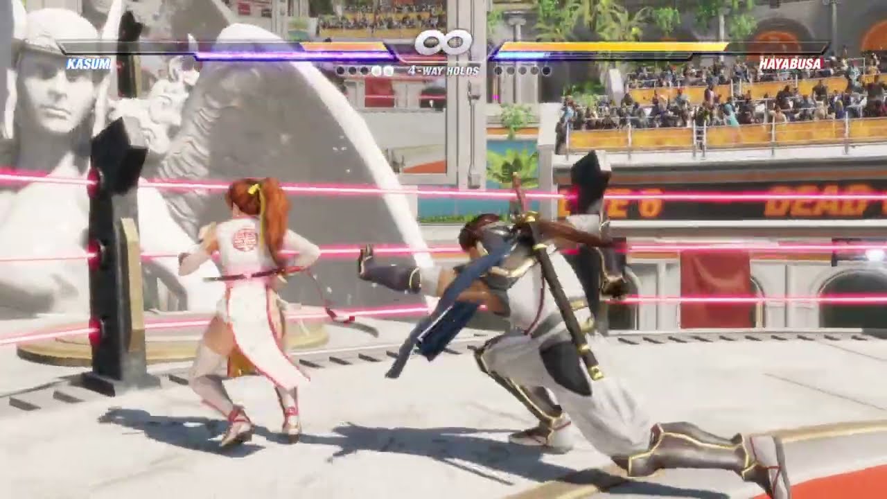 DEAD OR ALIVE 6 Kasumi vs Hayabusa