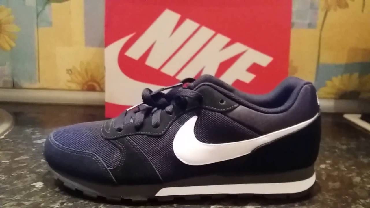 Nike MD Runner 2 Black Sneakers - Running, Cross Training Shoes (unboxing, review)