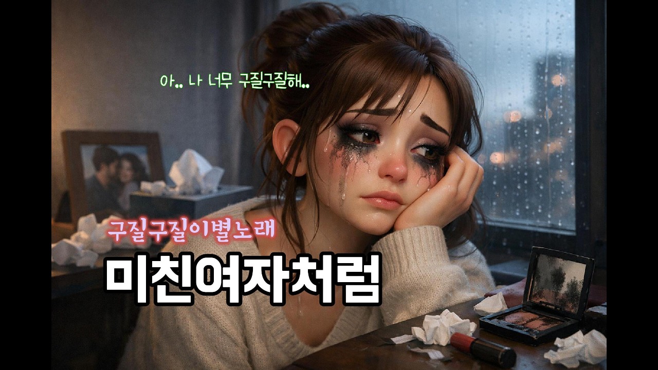 (♬)미친여자처럼❤️ 너무 밉지만 너무 보고싶다ㅠㅠ