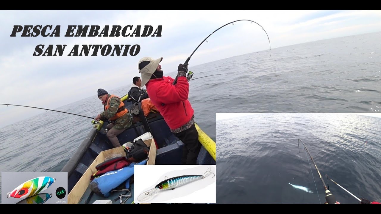 PESCA EMBARCADA EN SAN ANTONIO!!!