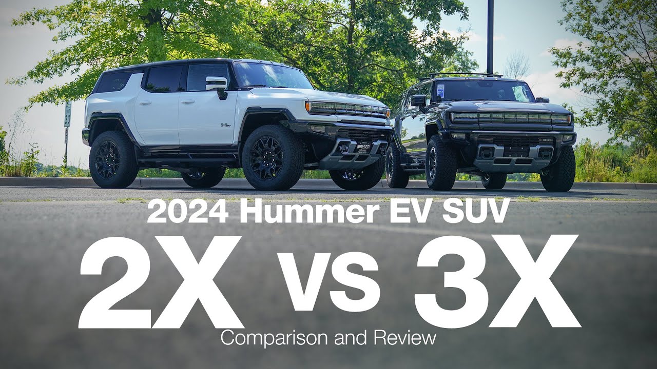 2024 Hummer EV SUV 2x vs 3x | Comparison and Review