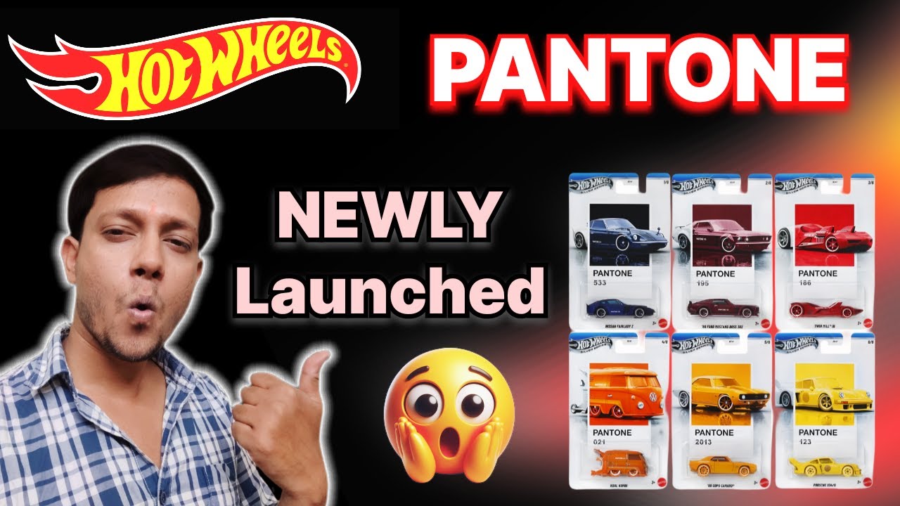 Hotwheels PANTONE SERIES🔥 NEWLY LAUNCHED 2026🤯 #hotwheels #hotwheelsindia #diecastindia #pantone