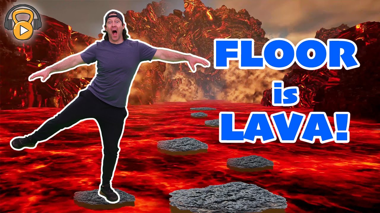 Floor is Lava | Kids Workout! (ages 3-8)