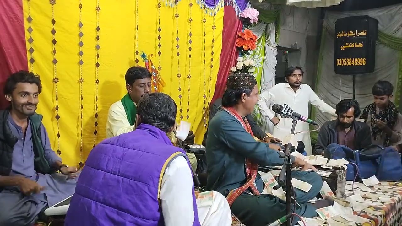 Munjhi sindh ja dushman tosan jhero new mehfil song ghous bux tunio by Qasir eco sound halani 