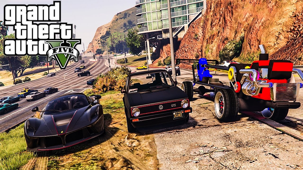 GOLF 1 I FERRARI - GTA V
