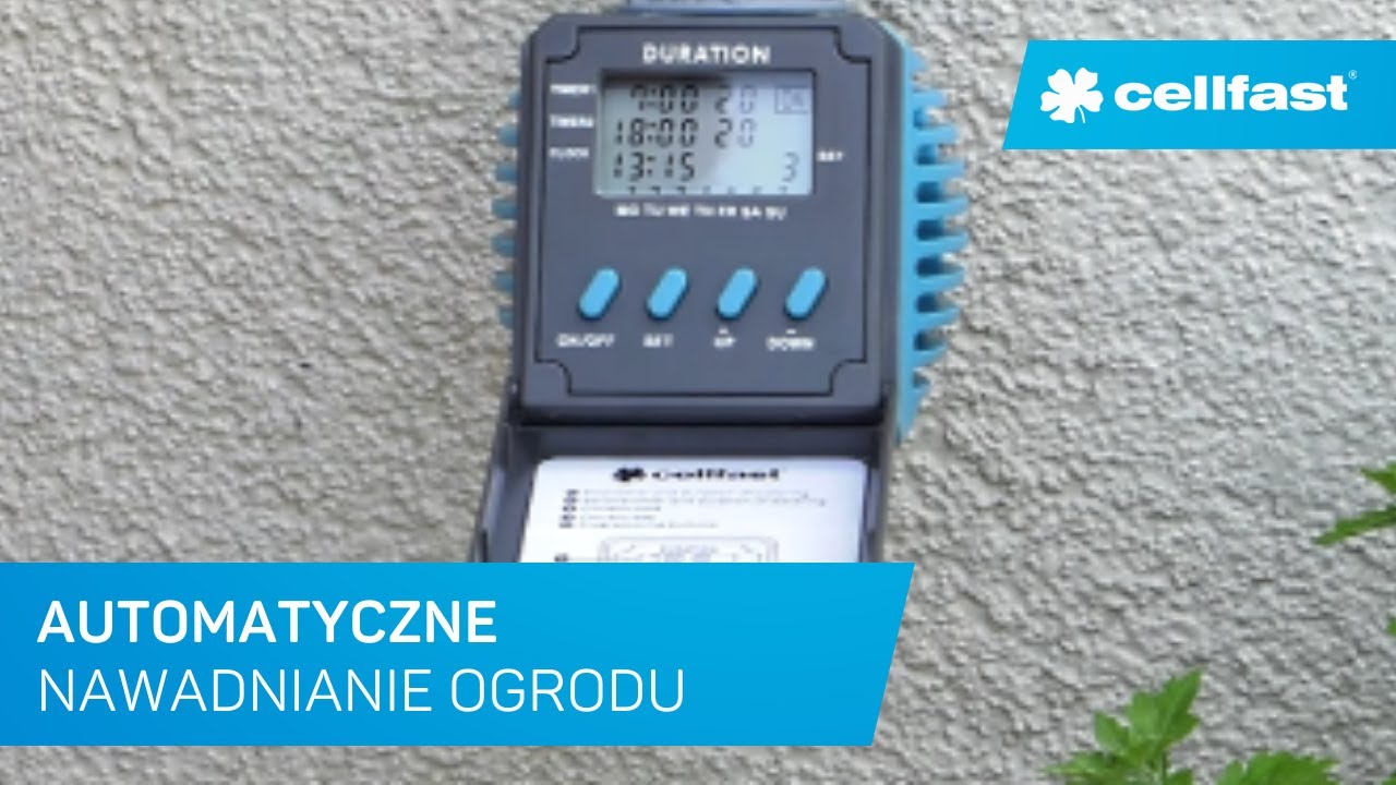 Jak sterować nawadnianiem ogrodu? #3 | Cyfrowy sterownik nawadniania CELLPRO™