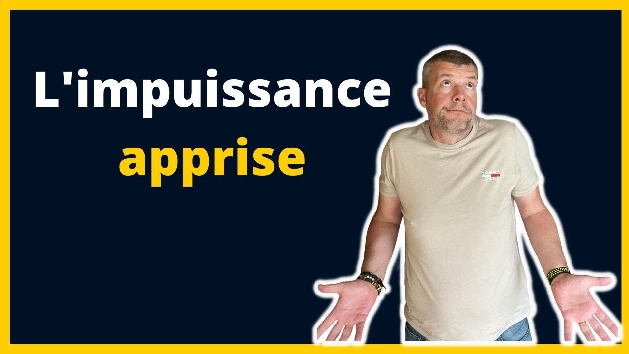 L'impuissance apprise 🤷🏻 🤷🏼&zwj;♀️ 🙄