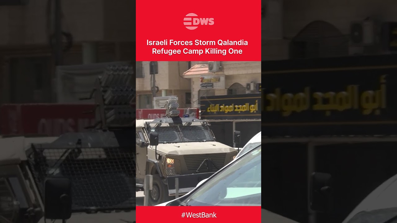 WATCH: Israeli Soldiers Fire Tear Gas and Live Rounds During Intense Qalandia Incursion | AH1C