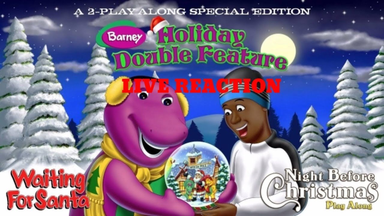 MyJazzyMac's Barney Play Along Holiday Double Feature (Version 2/LIVE REACTION)