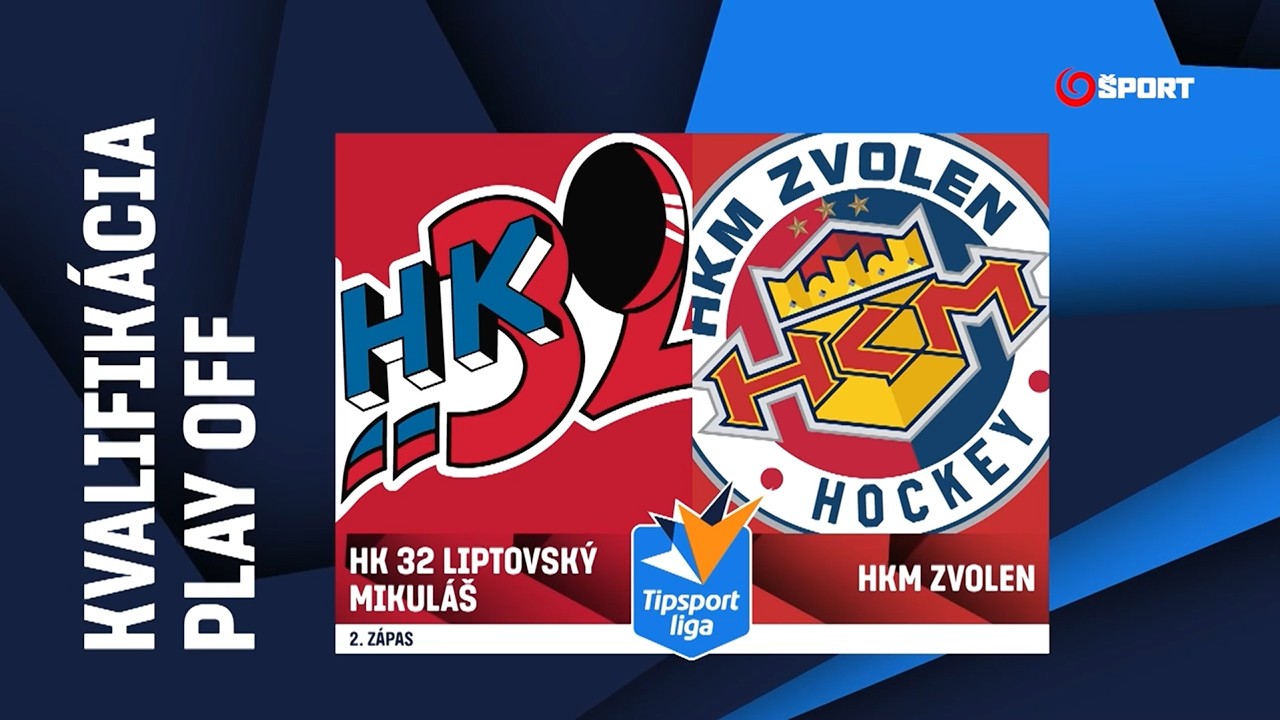 2. zápas kvalifikácie play-off: HK 32 Liptovský Mikuláš - HKM Zvolen 5:0 (2:0, 1:0, 2:0)