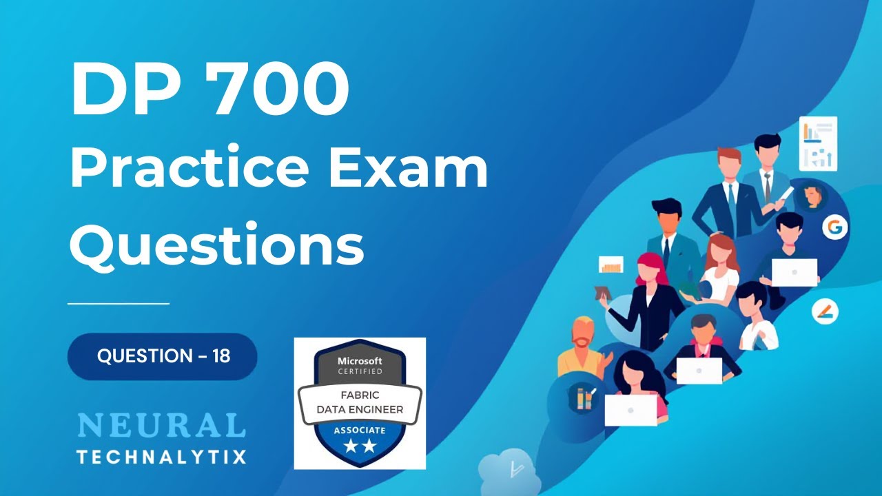 DP-700 Microsoft Fabric Data Engineer | Copy On-Prem SQL Server to Fabric | Question 18