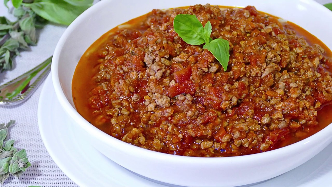 Receta de la Aut&eacute;ntica Salsa Bolo&ntilde;esa 🥩 🍝