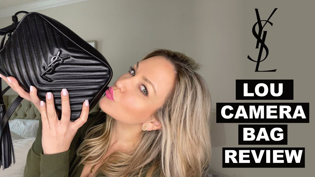 YSL Lou Matelassé Camera Bag from Saint Laurent Reivew | Luxury bag unboxing | Designer handbag 2021