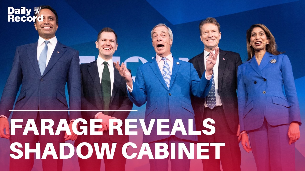 Nigel Farage announces Reform UK's plans for Suella Braverman, Robert Jenrick in 'Shadow Cabinet'