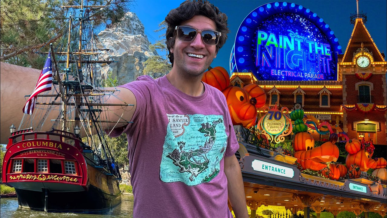 Disneyland! Our Entire Day Of Rides, Food, Fireworks, And Paint The Night!