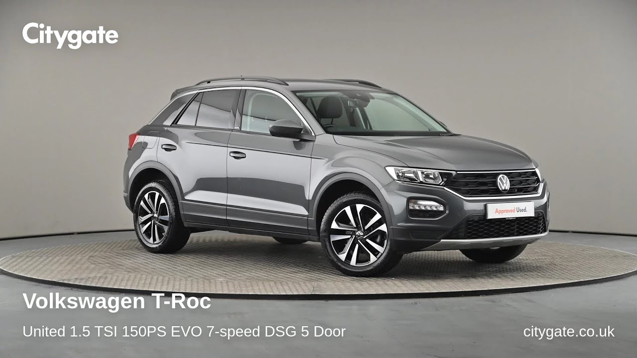 Volkswagen T-Roc - United 1.5 TSI 150PS EVO 7-speed DSG 5 Door - Citygate Volkswagen High Wycombe