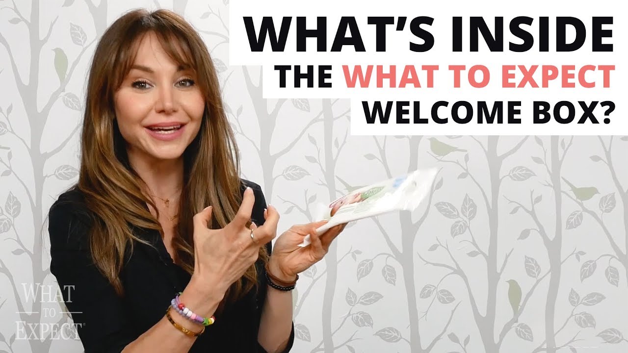 Unboxing the What to Expect Welcome Box