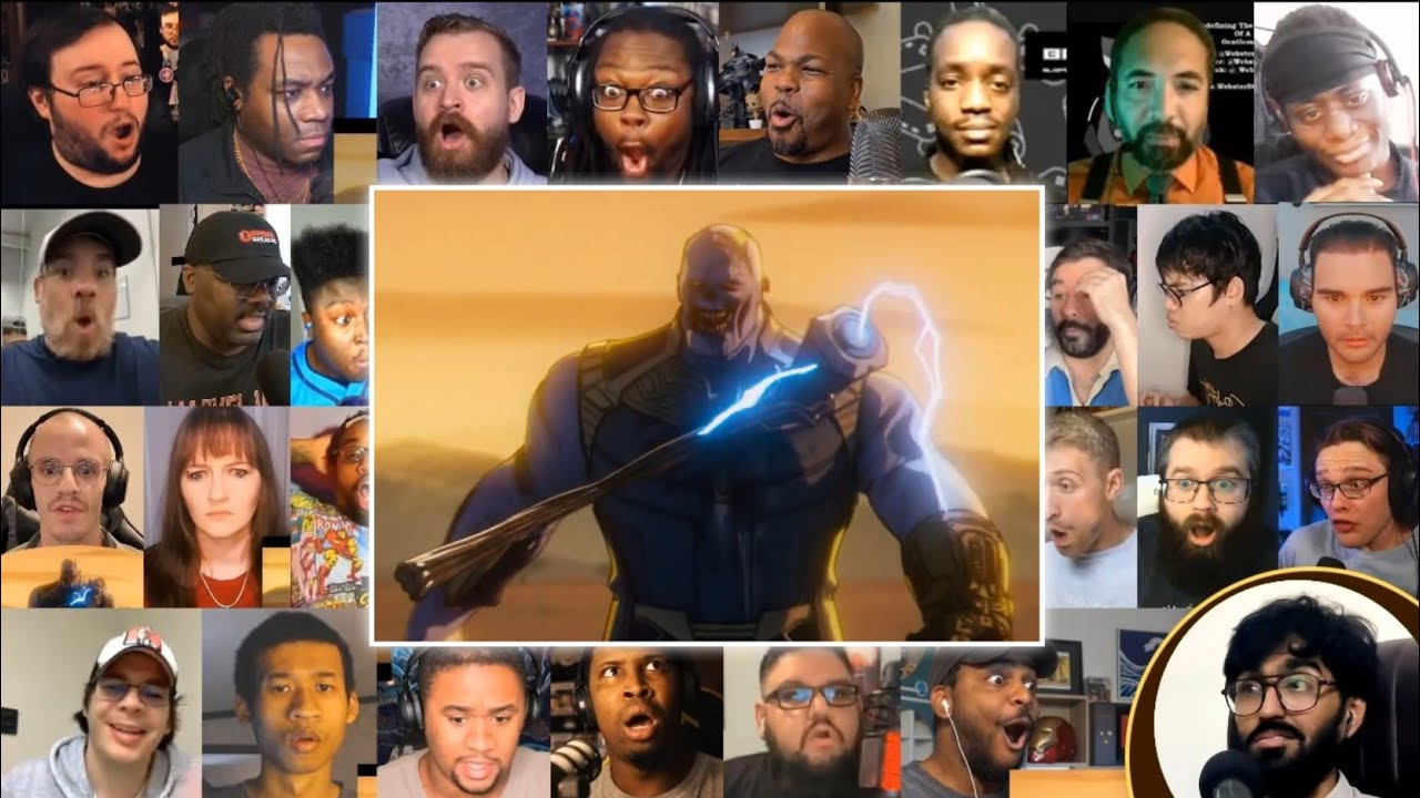Marvel Zombies Official Trailer 2 Reaction Mashup | Marvel Animation | Thanos Vs Spider-Man