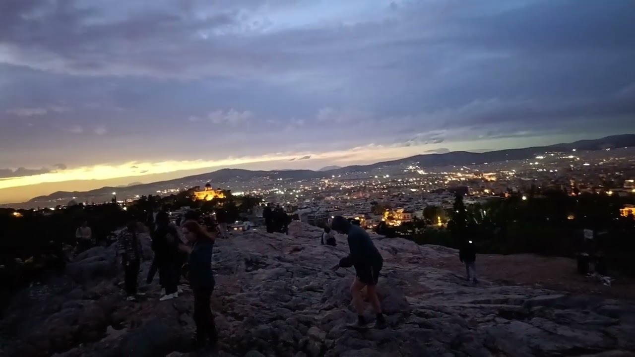 The Aeropagus also known as Mars Hill, the site of Paul's preaching to the people of Athens.