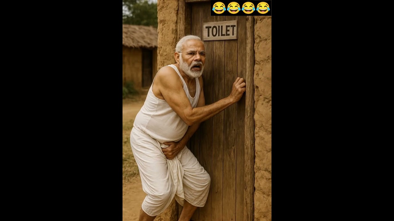 Modi Can't Find the Toilet! 😂 | World Leaders Funny Prank | Comedy Parody Short