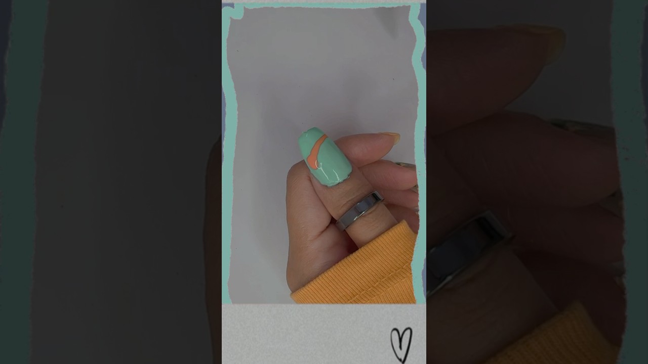 Turquoise nail art #nailart #turquoise #diynails #nailideas #trendingshorts #viralmusic #subscribe