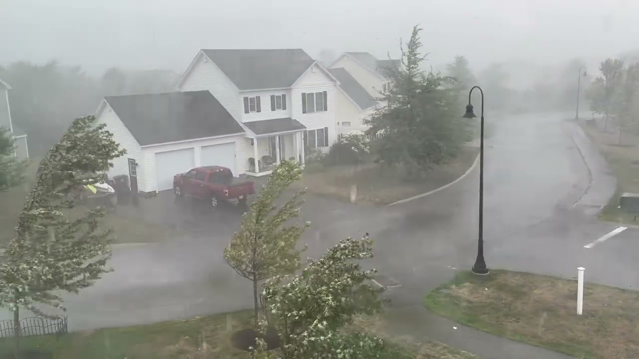 Severe T-Storm 8/13/26 - 70 MPH WINDS! - Portland, ME