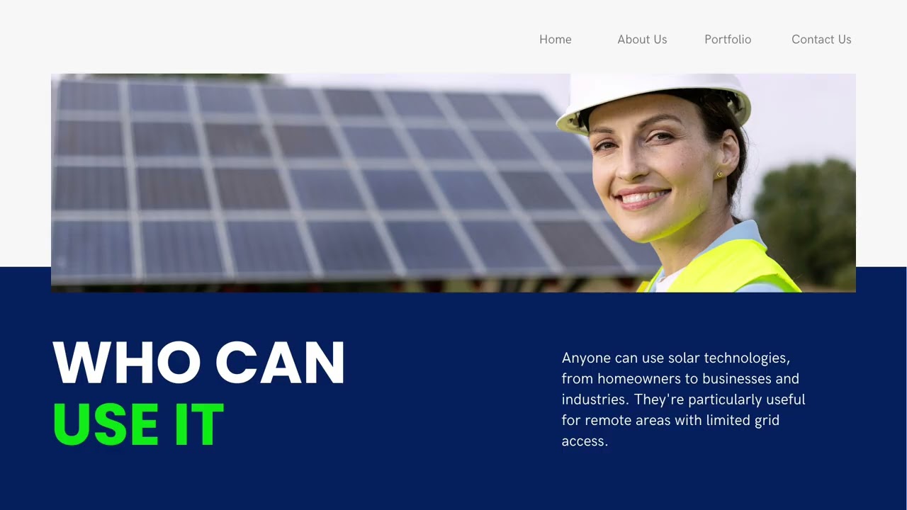 Recorded Presentation by Santo-alla & Asilo: Emerging Technology; Solar Technologies 