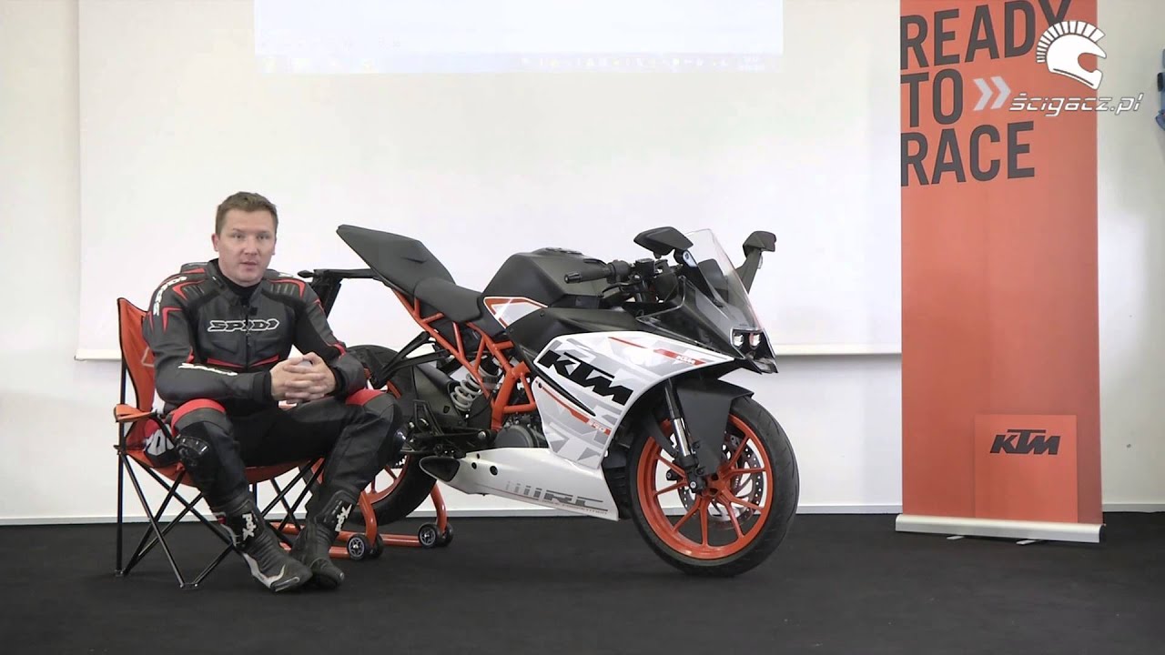 KTM RC390 2014 - test na torze w Modenie