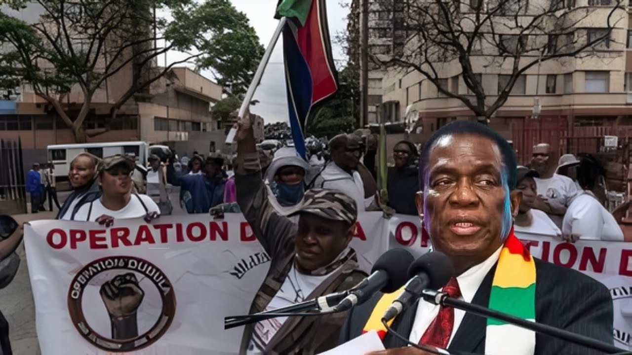 DUDULA SUPPORTS ZIMBABWEANS AGAINST MNANGAGWA 2030 FOR THE FIRST TIME