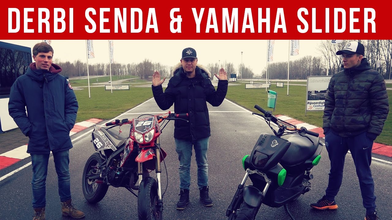 DERBI SENDA & YAMAHA SLIDER - JOEY'S TOP 7 SCOOTER  | VOL GAS MET JOEY