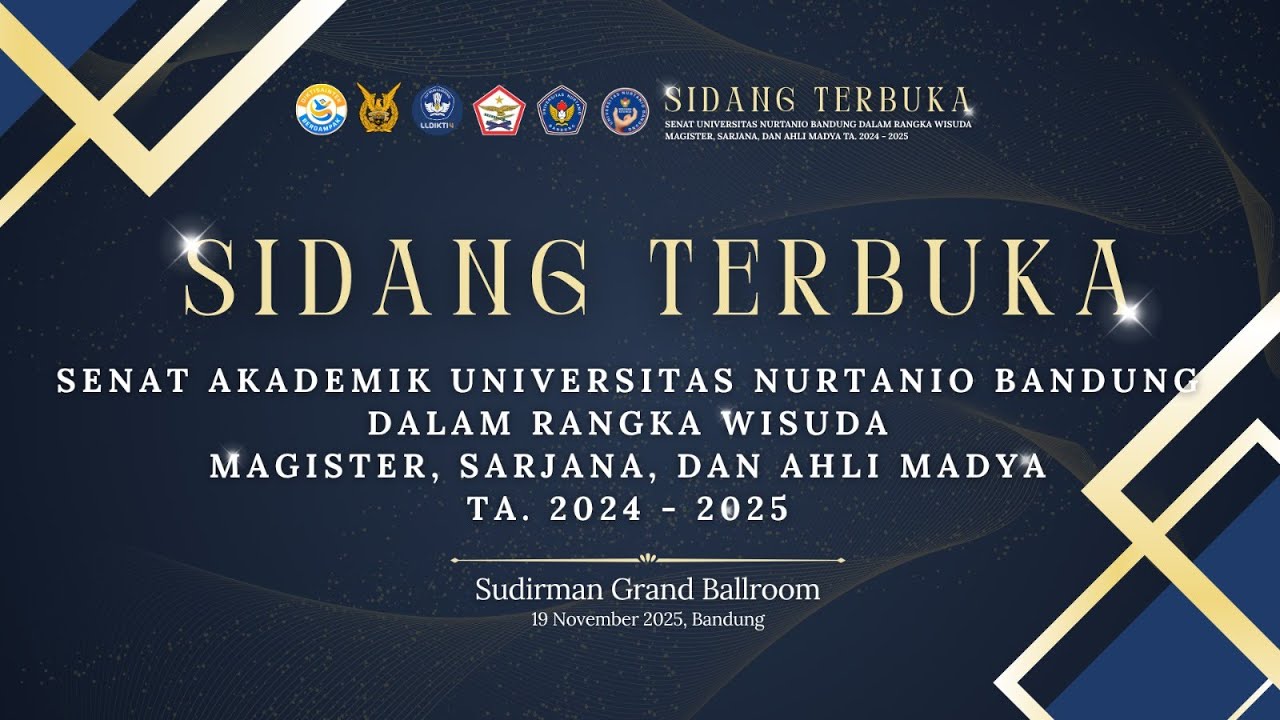 WISUDA UNIVERSITAS NURTANIO BANDUNG TAHUN AKADEMIK 2024 - 2025