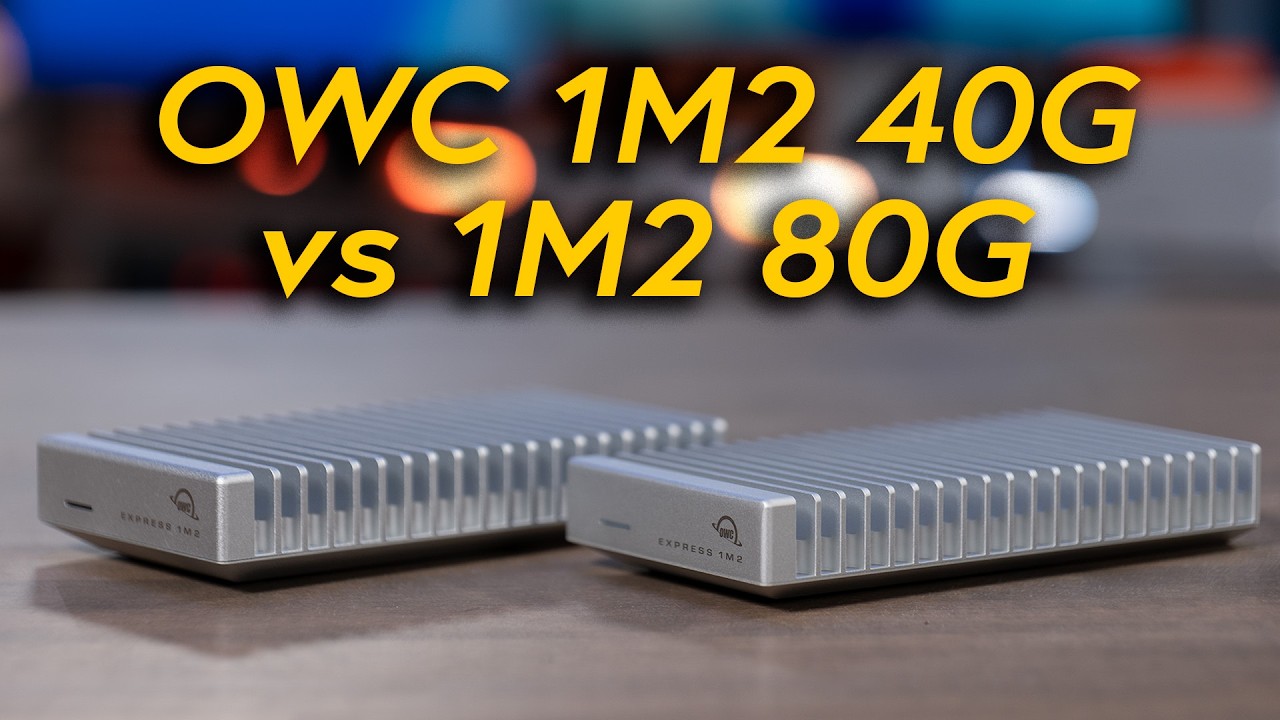 OWC 1M2: 40G против 80G: Стоит ли Thunderbolt 5 дополнительных 100 долларов?