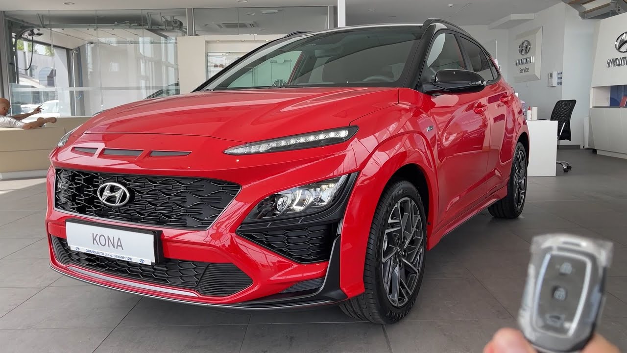 Новый HYUNDAI KONA N Line 2022 - ПОЛНЫЙ обзор (1.6 T-GDI)