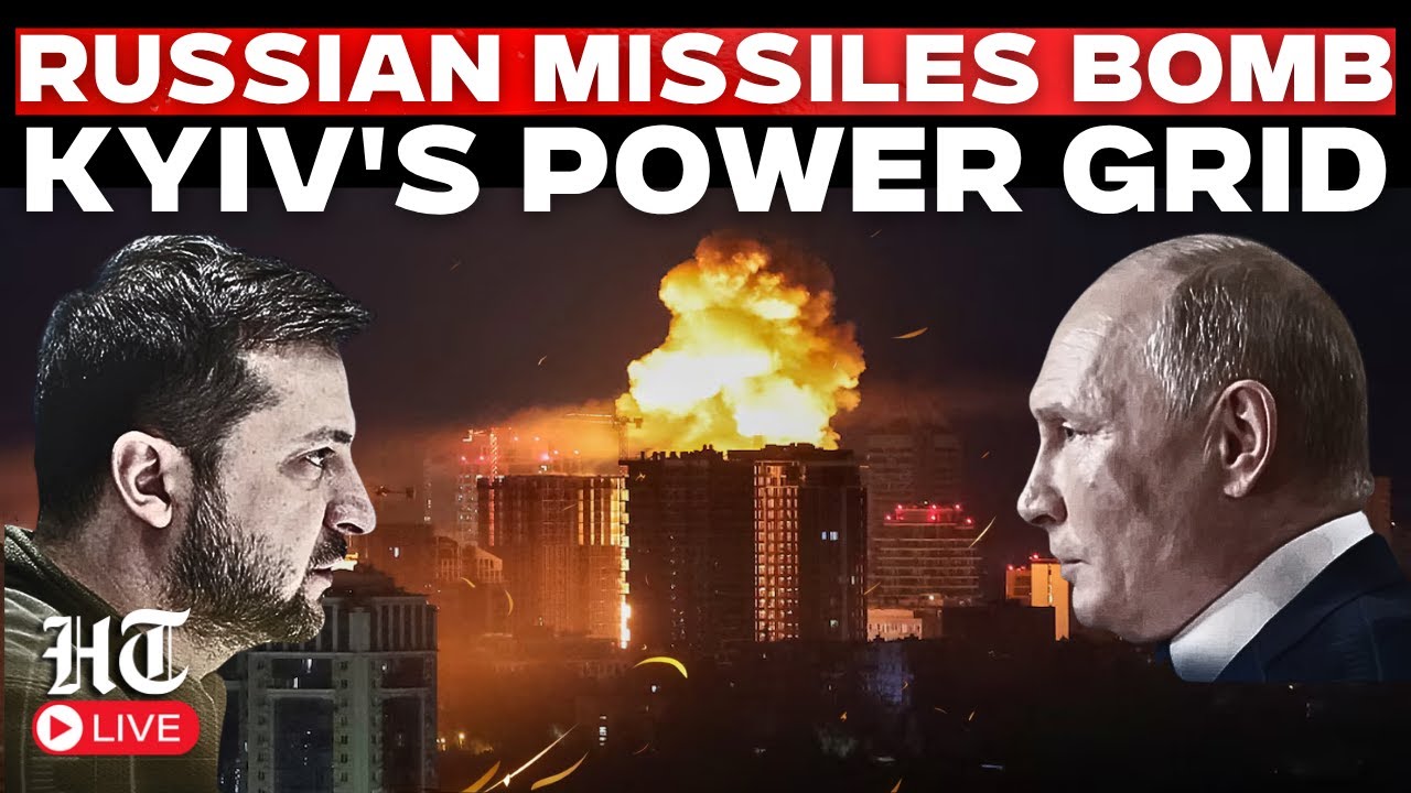 Russia Ukraine War Live: Putin's Moscow Revenge Strikes Plunge Ukraine Into Darkness | Drone Attack