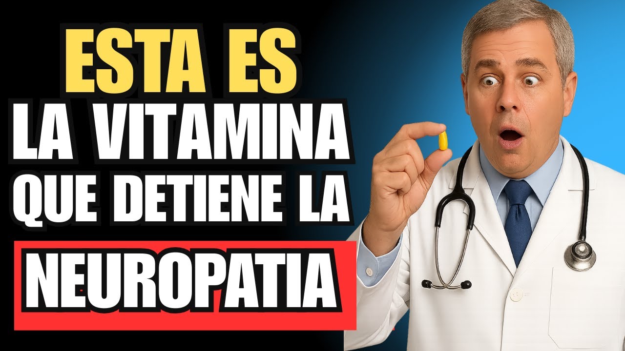 La VITAMINA que SALVA tus NERVIOS y DETIENE la NEUROPATIA l Salud para +60 años