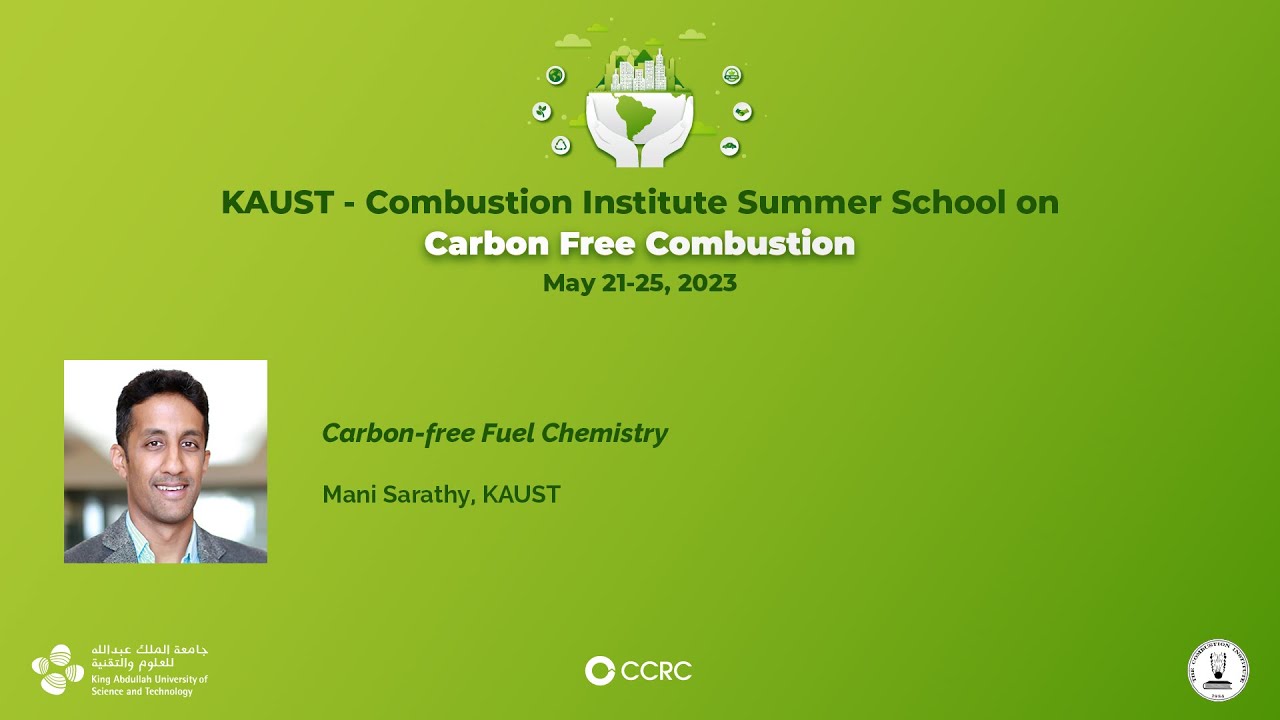Mani Sarathy: Carbon-free fuel chemistry