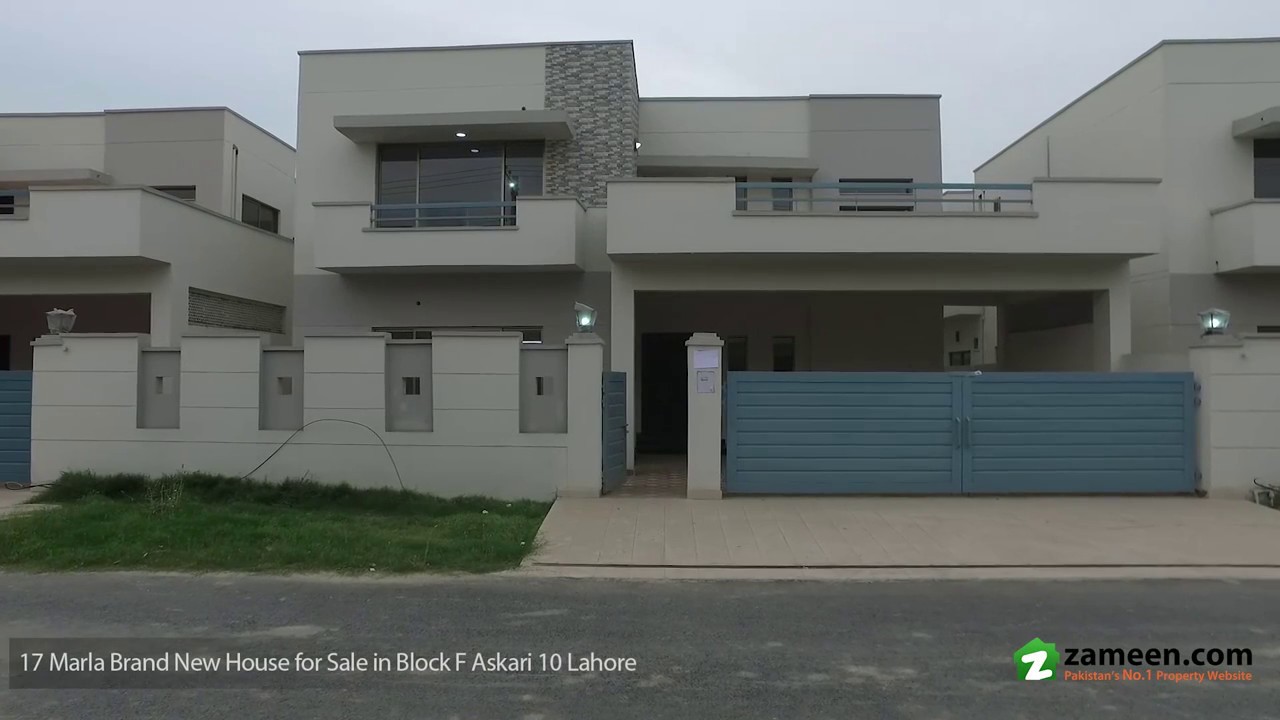 17 MARLA HOUSE IS AVAILABLE FOR SALE IN ASKARI 10 BLOCK F LAHORE