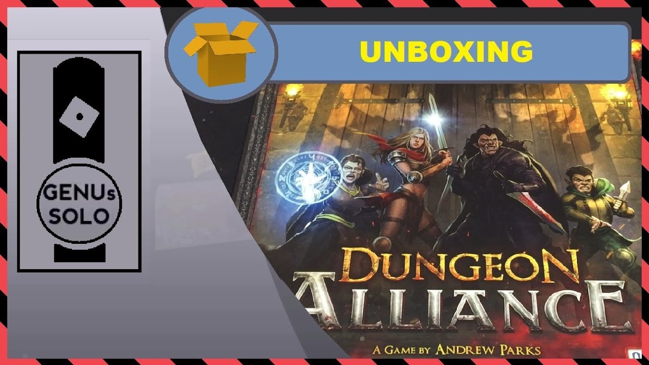 Dungeon Alliance - Unboxing - deutsch