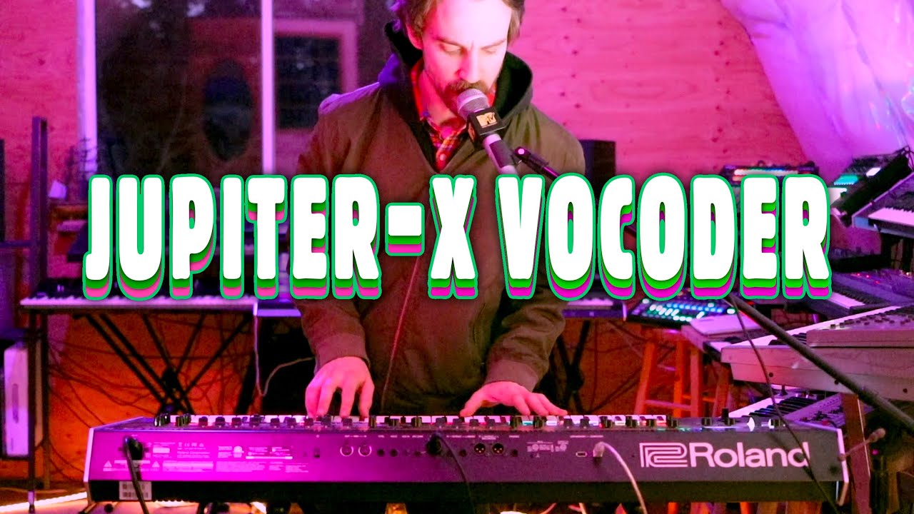 Roland Jupiter-X: The Vocoder: Quick Sounds