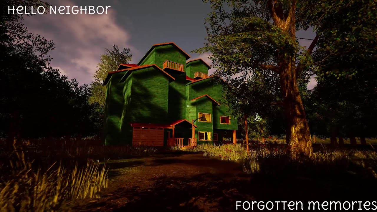 Hello Neighbor Forgotten Memories Gameplay (Hello Neighbor Fan Game)