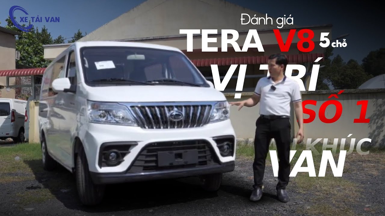 Xe van 5 chỗ Tera V8 giành vị trí số 2 | Vậy ai dám đứng số 1 phân khúc? Đánh giá từ A-Á