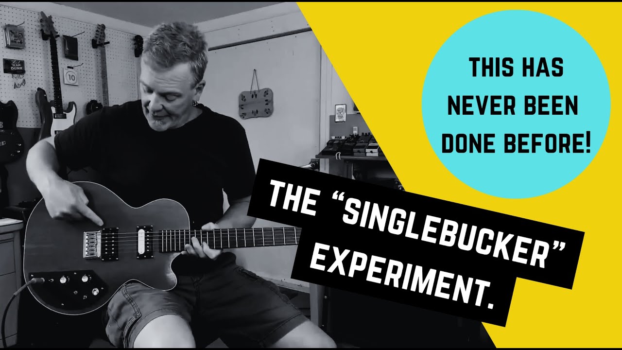 Humbucker To Single Coil Pickup Conversion. The SingleBucker Is Born!