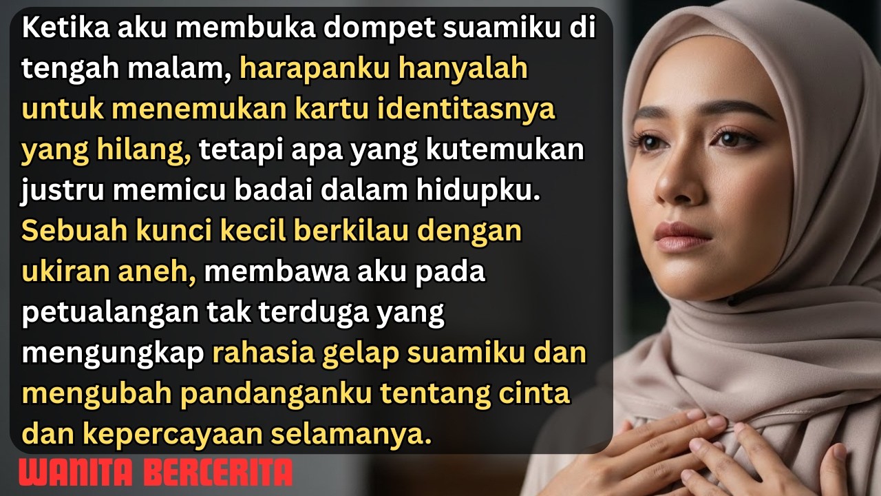 AKU MENEMUKAN KUNCI RAHASIA DI DOMPET SUAMI – AKU TAK MENYANGKA TERNYATA…