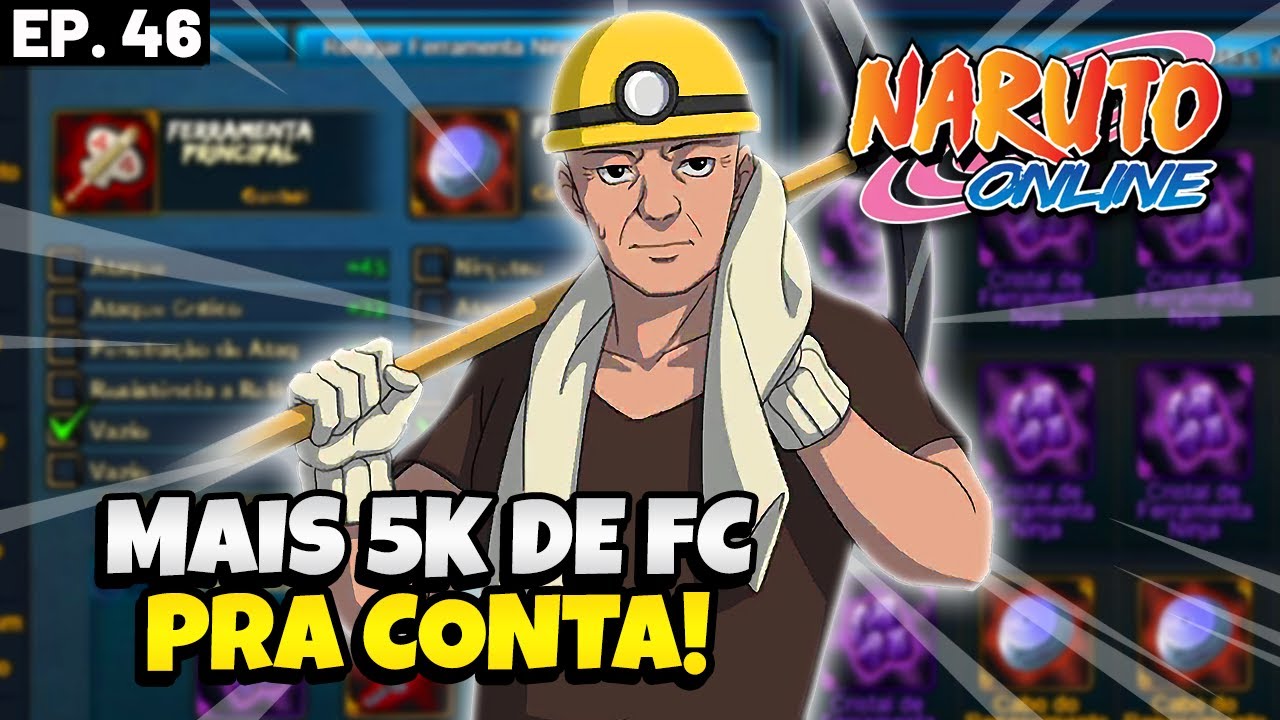 SISTEMA REFORJAR FERRAMENTA NINJA! - Ep. 46 - Naruto Online