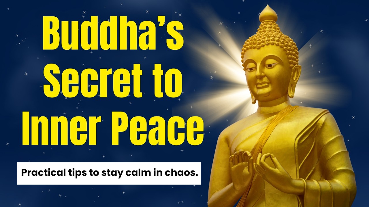 Buddha&rsquo;s Secret to Inner Peace | Practical Tips to Stay Calm in Chaos #buddha #buddhateachings